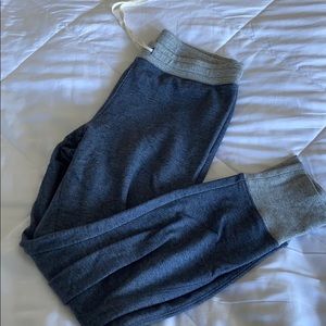 Heather blue J Crew joggers